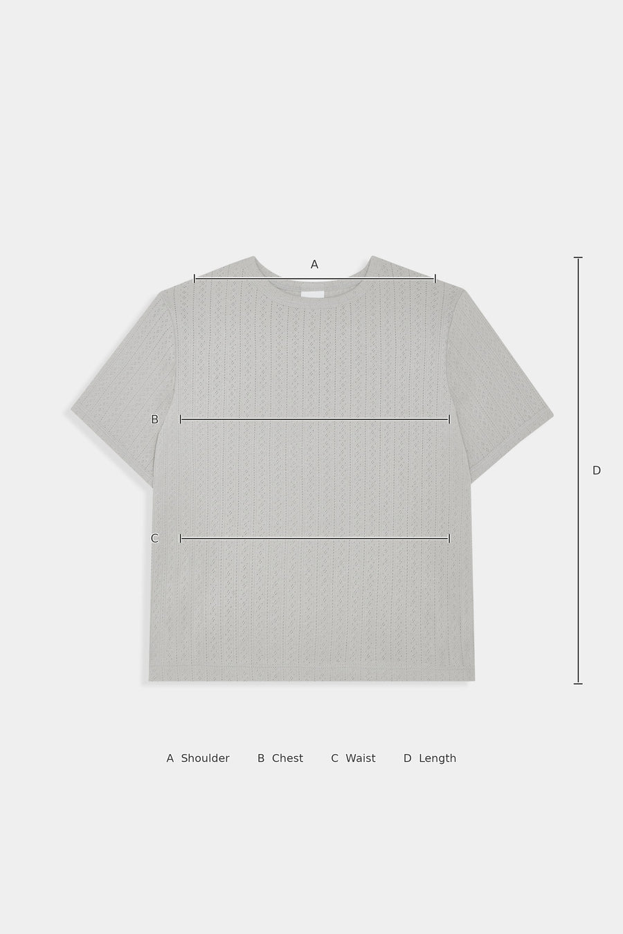 Size Guide – Almond T-shirt