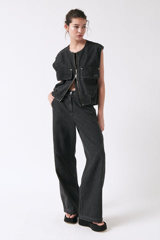 Kim Vest in denim by amt. studio — image 6