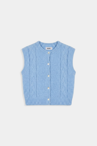 Praline Vest in alpaca by amt. studio