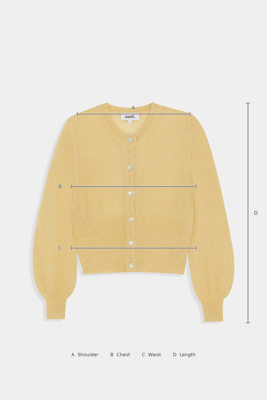 Size Guide – Limon Cardigan